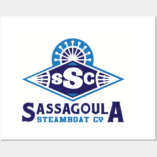 Sassagoula Steamboat Co. II Posters and Art